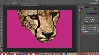 Photoshop cs6  Tutorial Deutsch für Anfänger-  Hintergrundfarbe ändern