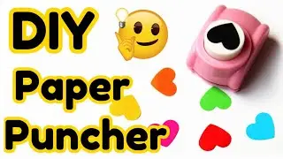 How to make punching machine at home||homemade paper punch||paper puncher|diy hole punch|Sajal's Art