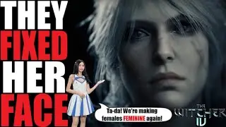 Witcher 4 FORSAKES the MoDeRn AuDiEnCe. Game journalists ADMIT Ciri's face was ALTERED