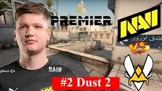 S1mple vs ZywOo RU NaVi vs Vitality (map 2, Dust 2, BO3) Blast Premier World Finals | CS GO