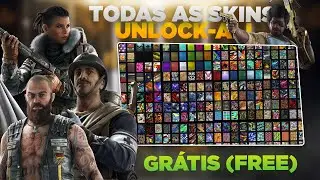 COMO TER TODAS AS SKINS RAINBOW SIX (UNLOCK-ALL) #RainbowSix