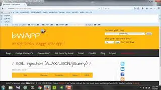 SQL injection (AJAX/JSON/jQuery)- bwapp Tamil Hacking Tutorials