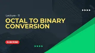 Octal to Binary conversion with example