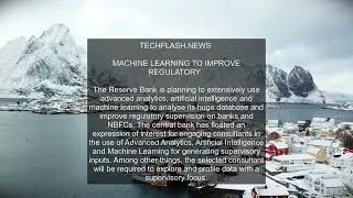 machine learning to improve regulatory