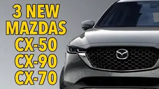 3 New Mazda Crossovers Coming | 2022 Mazda CX-50 is First