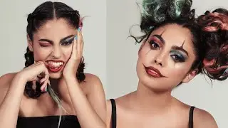 comic book bad girl halloween transformation!!!