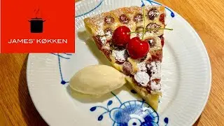 Clafoutis - skøn fransk kirsebærtærte!