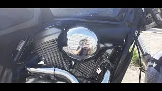 Factory exhaust and cobra Honda VT750 Spirit