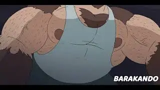 werewolf muscle growth animation