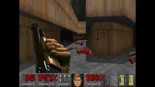 Doom E1M6 - Central Processing - UV 100%