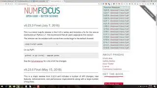Chapter 2 Installing Pandas and setting up your environment