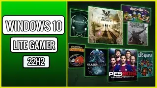 Windows 10 Lite Gamer | A Melhor Versão Para  Pc Fraco E Pc Gamer Ganhar mais | Fps +Ultra Leve 2024