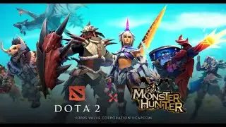 DOTA 2 x MONSTER HUNTER - NEW MATERIALS? NEW PETS?