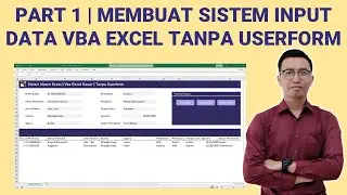 PART 1 - LEARN VBA | MACRO | NO USERFORM | FULL SHEET