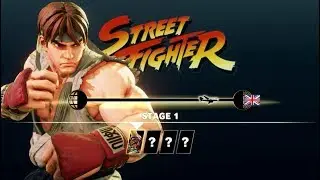 SFV AE - Ryu Arcade Mode (Full) [Street Fighter 1 Path] {Remake}