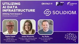 Focusing on AI Data Infrastructure Next Season on Utilizing Tech with Solidigm