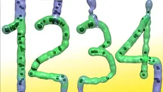 Slimy Numbers - Count 1 to10