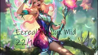 Lux vs. Ezreal Mid i can finaly carry my team with dark harvest!