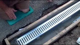 Install a Trench Drain - Video 1 of 7