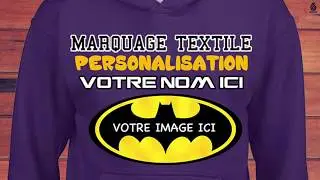 PERSONNALISATION T SHIRT SWEAT ACCESSOIRES - SIXIEME REFLEX