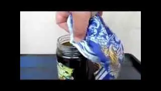 Травление клинка в хлорном железе