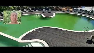 Убираем водоросли и грязь с бассейна за три дня