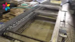 Работа грабельной решетки