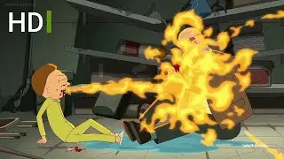 Morty FIREEEEEEER Season 5 Episod3 (Rick and Morty Clips)