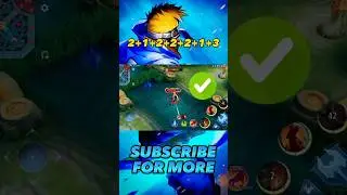 Hayabusa Tutorial Combo 😱 - Mobile Legends: bang bang