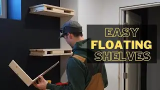 EASY floating shelves [Part 4: Home Bar]