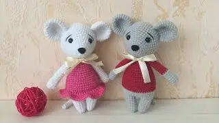 CROCHET MOUSE | MASTER CLASS HOW TO CROCHET A LITTLE MOUSE. PART 2