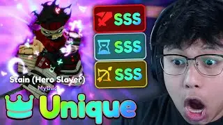 UNIQUE STAIN (HERO SLAYER) SSS MAX STATS SHOWCASE - Anime Adventures