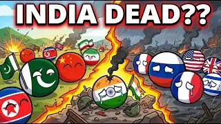 India Destroyed? 😱 Full Hindi Countryballs Animation 2025 | Global Reaction #countryballs #hindi