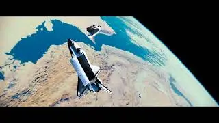 Shuttle type 7 And The Space shuttle meet - Size comparison