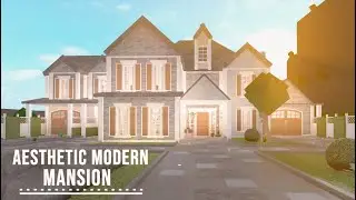 Aesthetic Modern Mansion *246k* ||Roblox Bloxburg||
