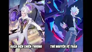So sánh Nakroth Bạch Diện Chiến Thương và Thứ Nguyên Vệ Thần skin nào đẹp hơn? Liên quân