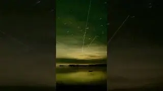 Cedar Key time lapse star trails & sunset #weather #startrails #timelapse