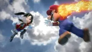 Super Smash Bros 3DS Pub avec les Mii d'AKB48
