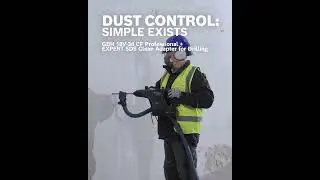 EXPERT SDS Clean per forare senza polvere #shorts  #boschprofessional