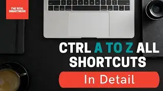 Ctrl A to Z shortcut keys in Hindi | Ctrl A to Z shortcut keys in ms word | Computer Shortcuts🔥