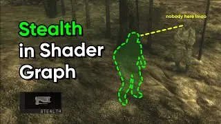 MGS Stealth Camo in Unity Shader Graph