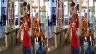 Classical Busker Dude in 3D