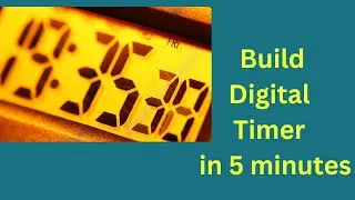 build a Digital clock using Python in 5 mins || make a timer using python  #python #shorts #viral