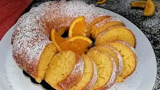 A Simple Cake, Quick and Delicious! Easy Melt in Mouth Orange Ring Cake Recipe 😋