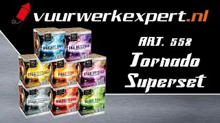 Art. 0558 Tornado Superset Crown Collection Vuurwerkexpert