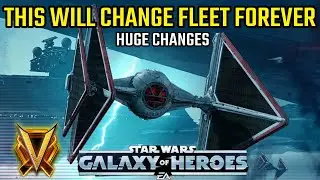 This Will Change Fleets Forever.  Huge Nerf to Off Meta and Painful Mirror Matches | SWGOH