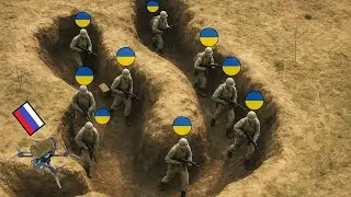 Russian FPV drones silently destroyed dozens of Ukrainian military convoys on the front line.