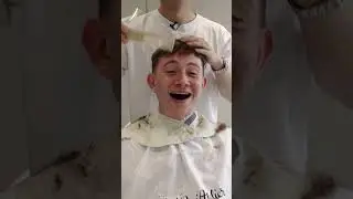 Max Gets Haircut for Korean Military Bootcamp