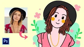 How to Create Simple, Aesthetic Cartoon Illustrations in Photoshop