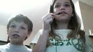 me and my brother play m aroundgirlwokeup's webcam recorded Video - September 29, 2009, 05:03 PM